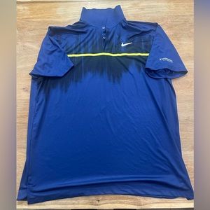 Nike Men’s Golf Polo Shirt Blue Size XL
